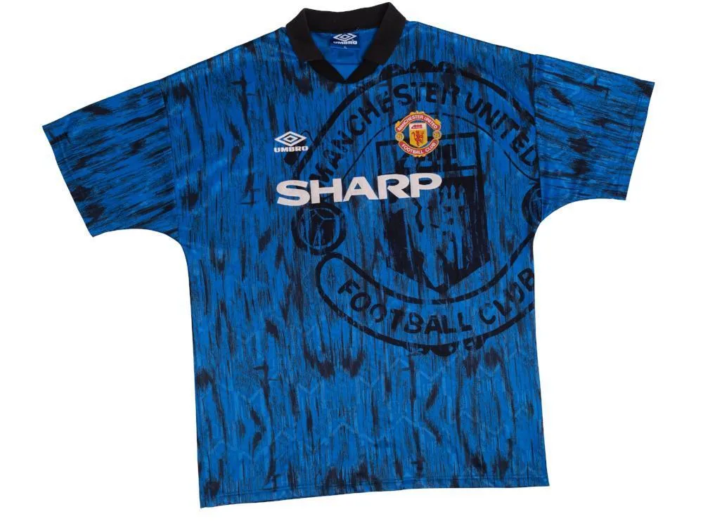 1992-93 Manchester United Umbro Away Shirt Excellent