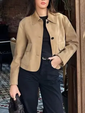 Annele Dekker Blazer | Suede look blazer voor dames