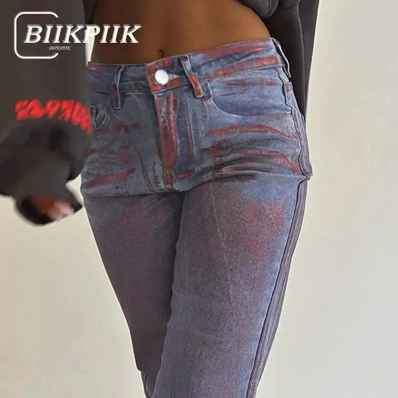 BIIKPIIK Straight Baggy Jeans