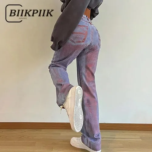 BIIKPIIK Straight Baggy Jeans