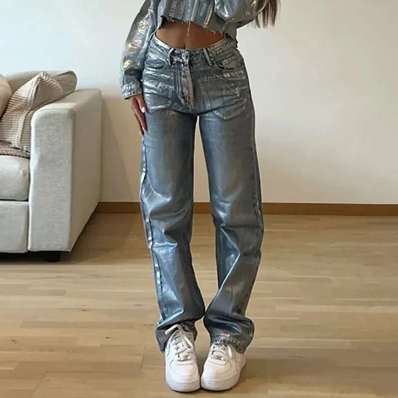 BIIKPIIK Straight Baggy Jeans