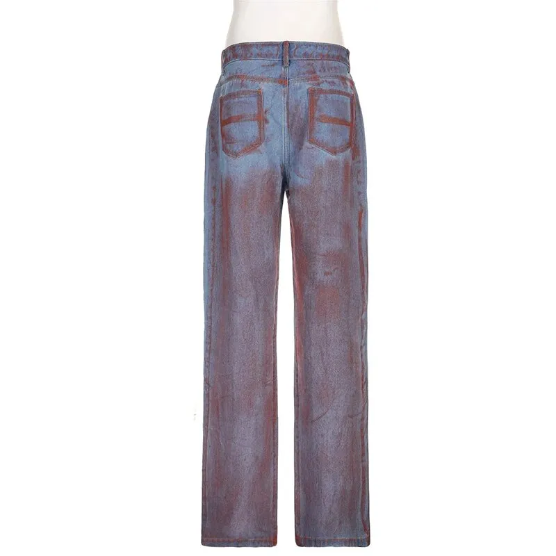 BIIKPIIK Straight Baggy Jeans