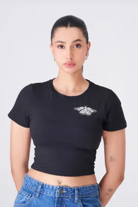 Black Crop Top – Versatile, Chic, and Comfortable