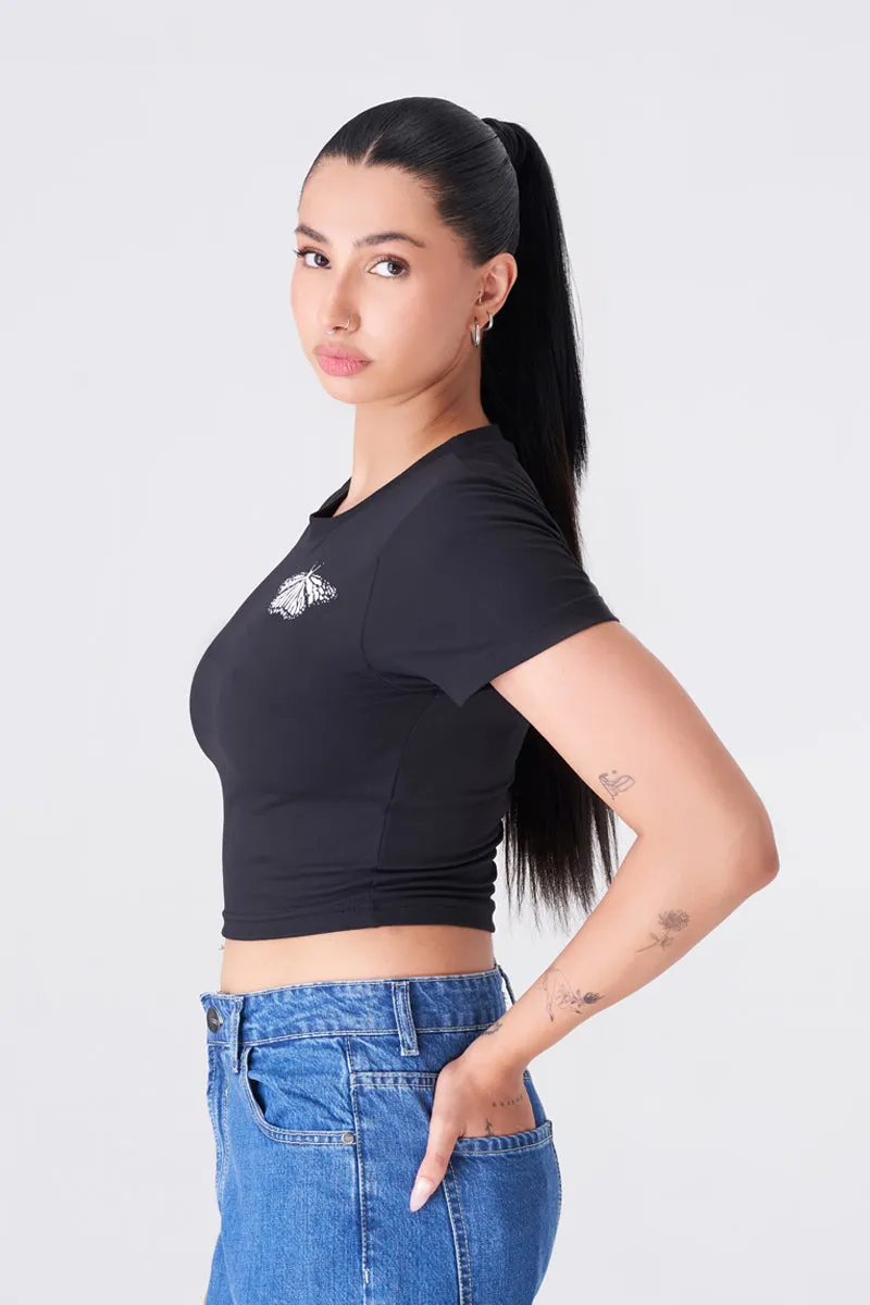 Black Crop Top – Versatile, Chic, and Comfortable