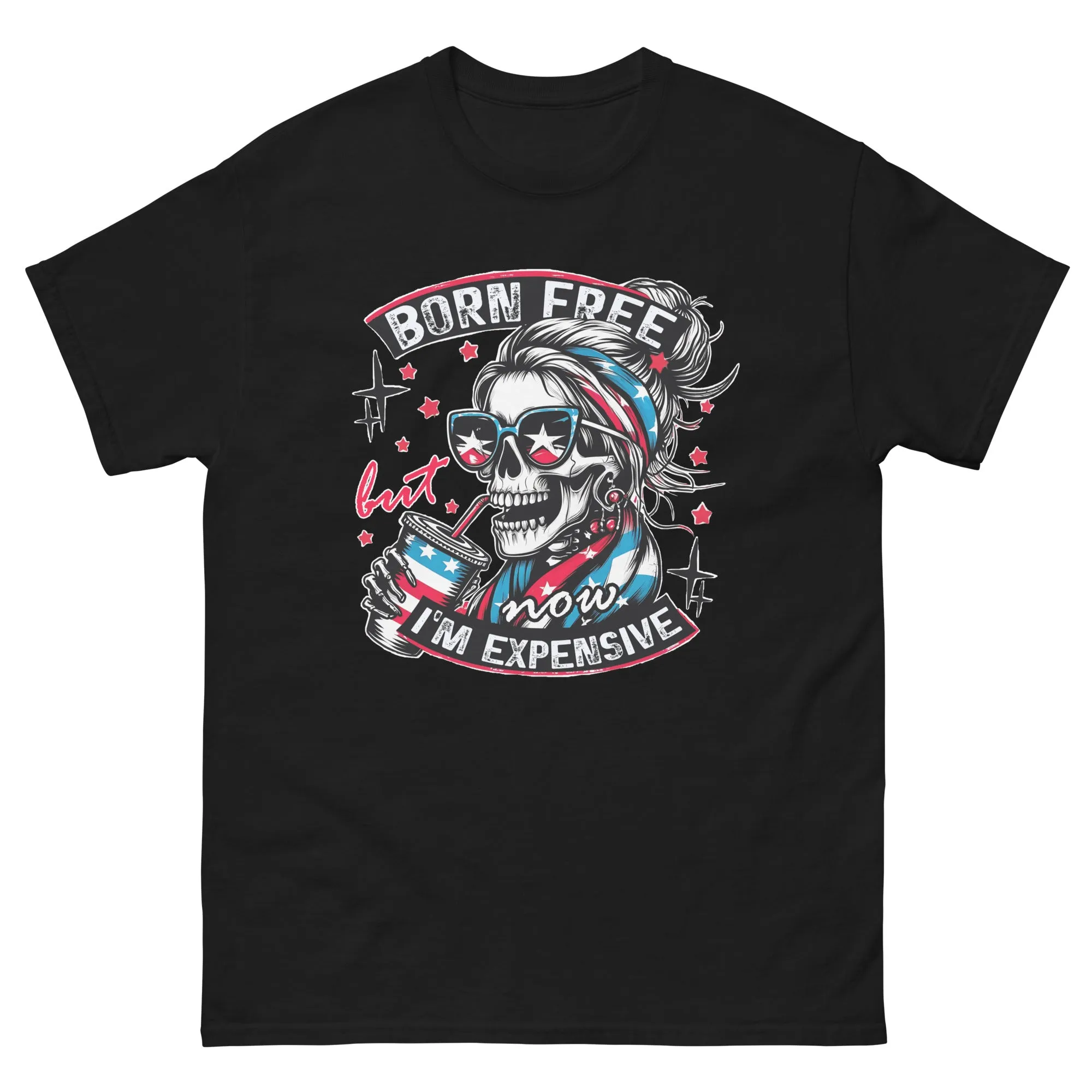 Born Free but Expensive Gildan classic tee