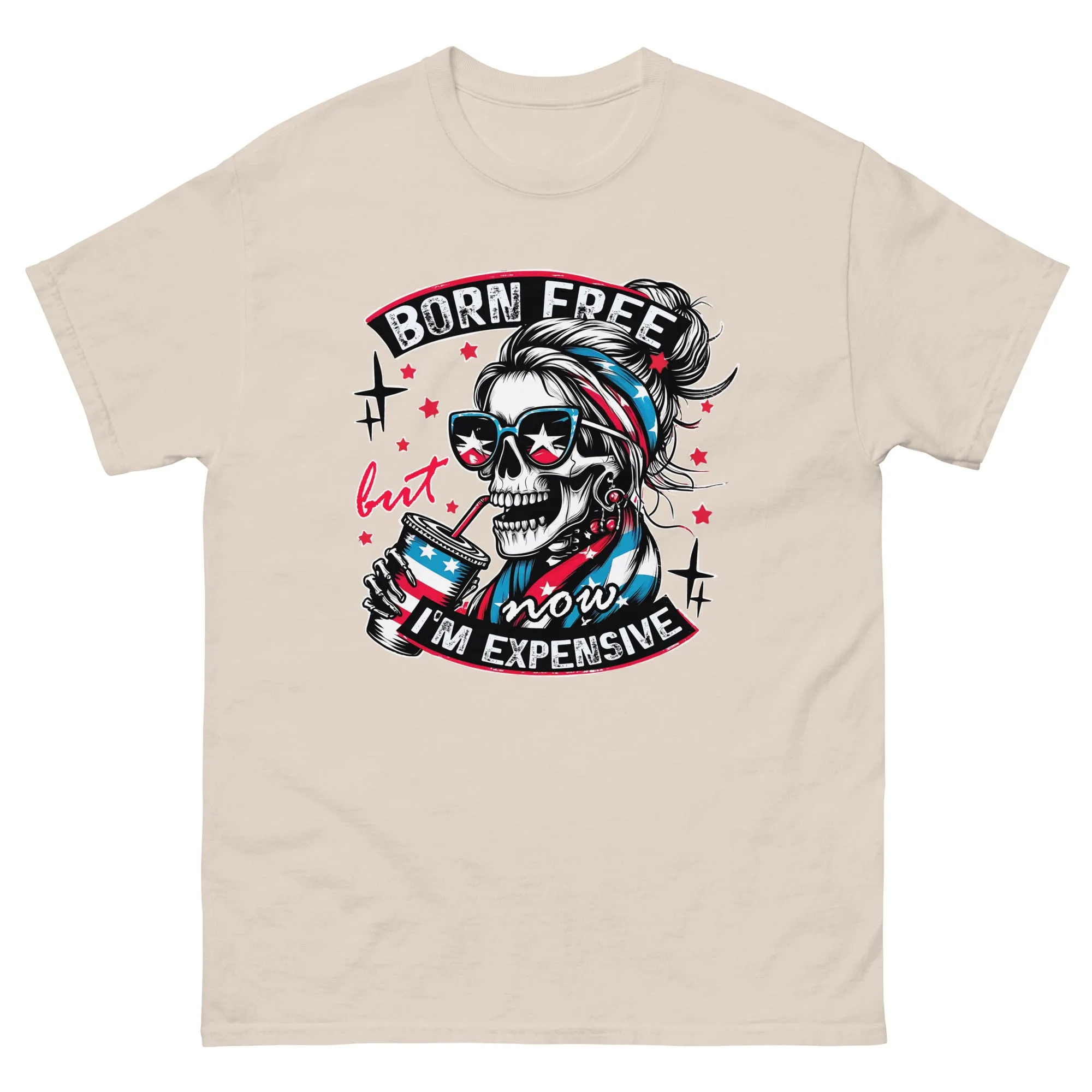 Born Free but Expensive Gildan classic tee