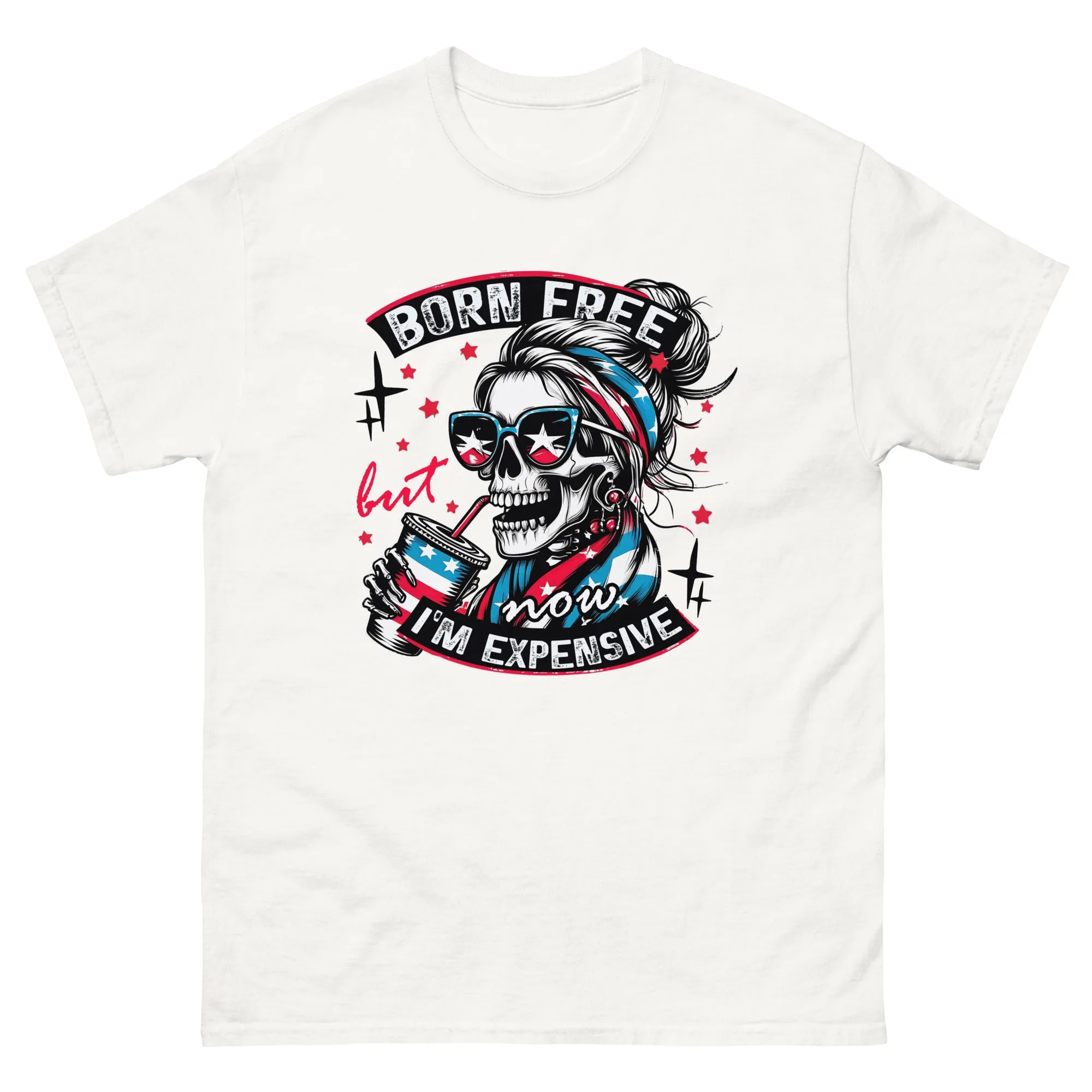 Born Free but Expensive Gildan classic tee