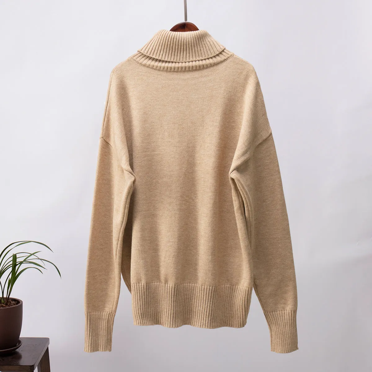 Brenda Turtleneck Thick Warm Women Sweater