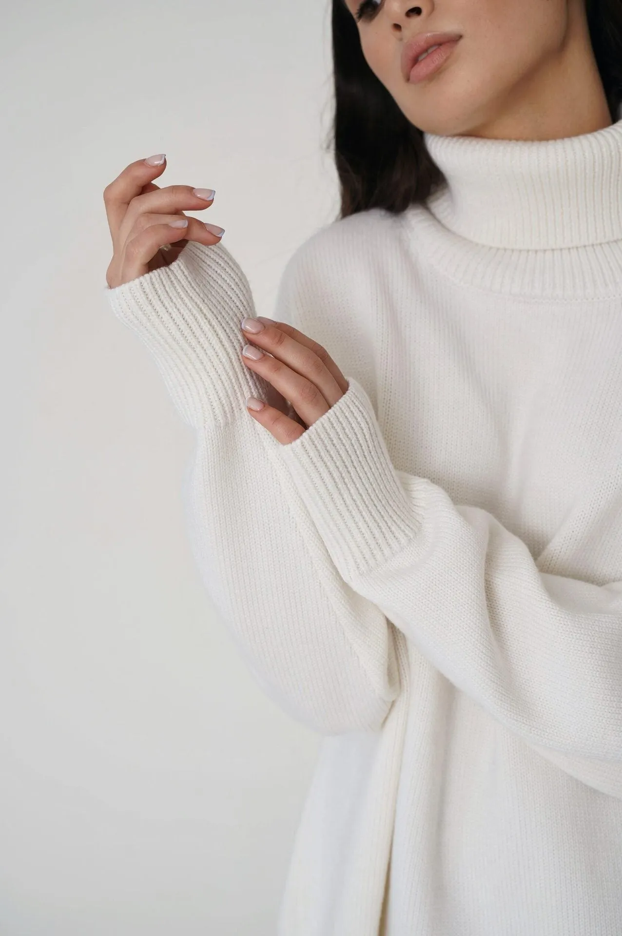 Brenda Turtleneck Thick Warm Women Sweater