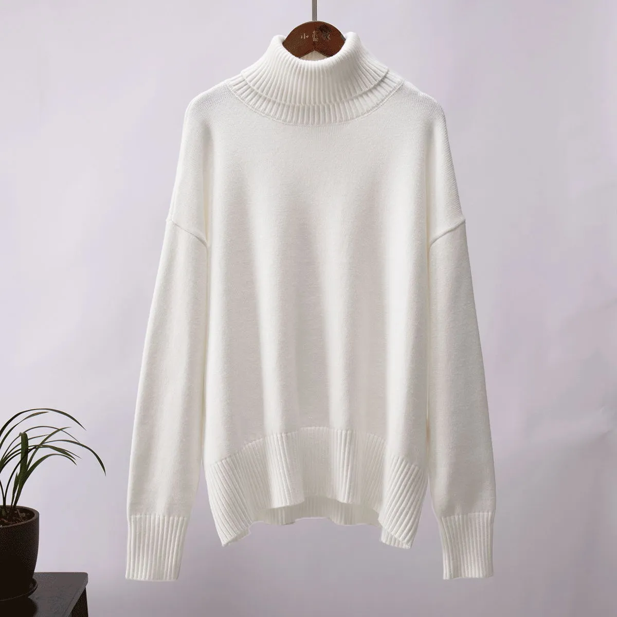 Brenda Turtleneck Thick Warm Women Sweater