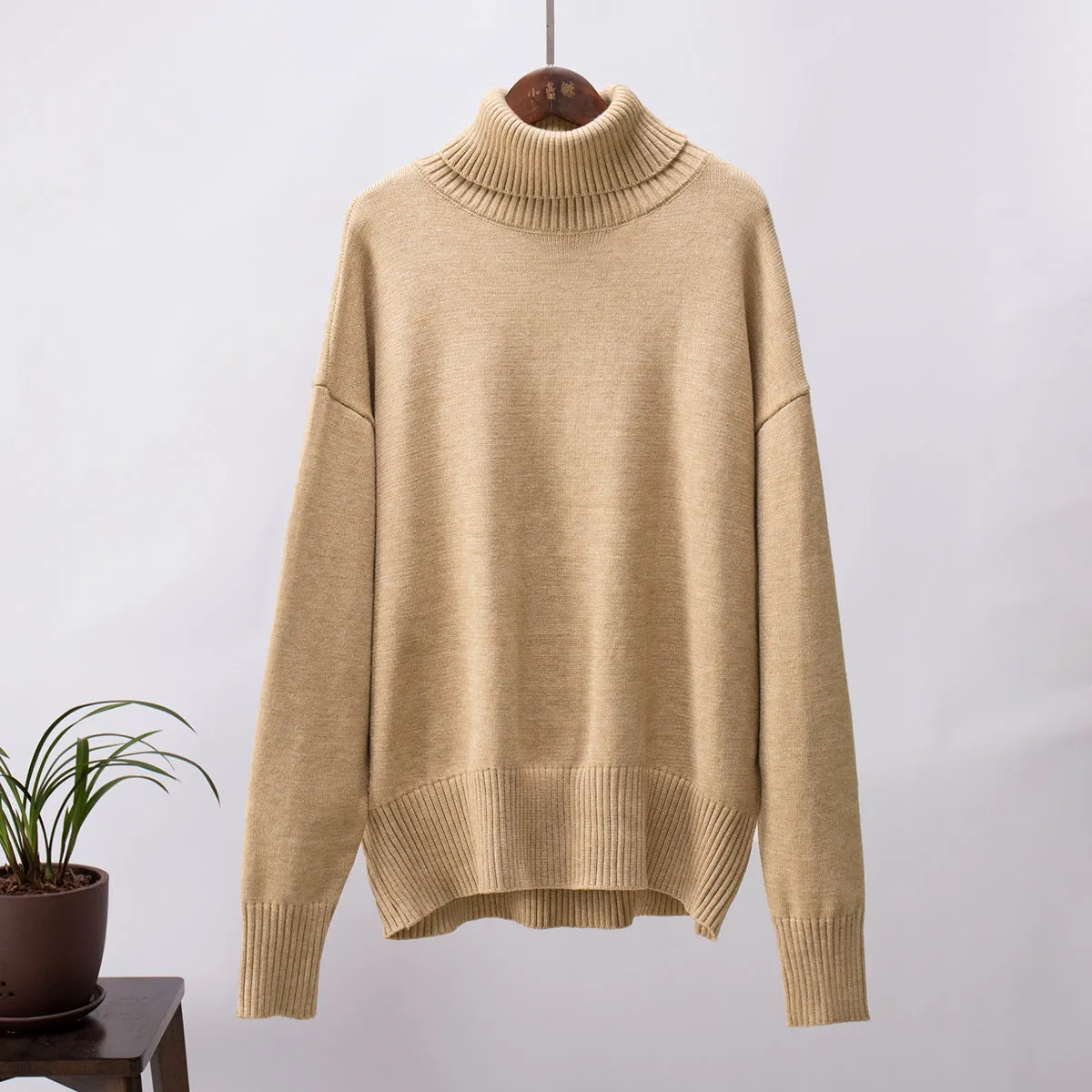 Brenda Turtleneck Thick Warm Women Sweater