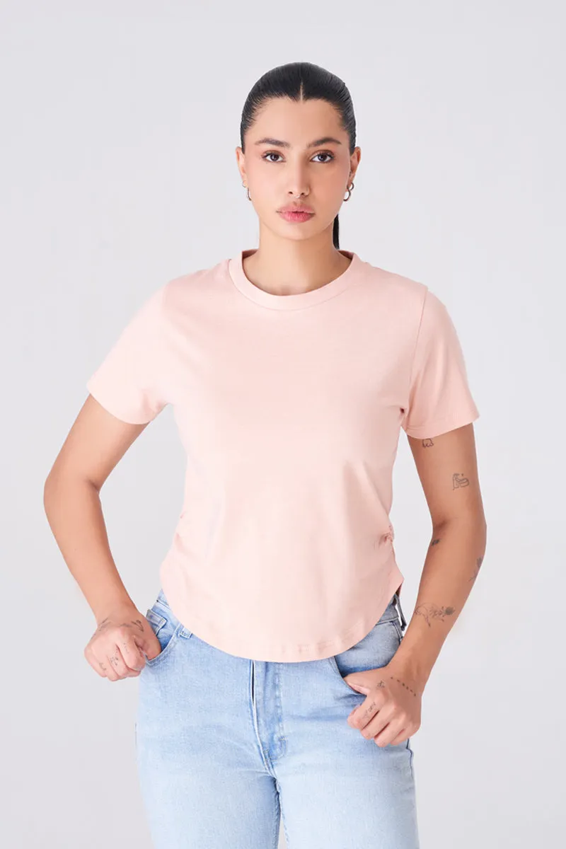 Comfortable and Versatile  Dusty Pink T-Shirt