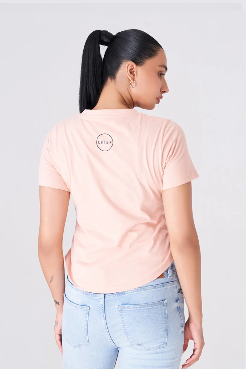 Comfortable and Versatile  Dusty Pink T-Shirt