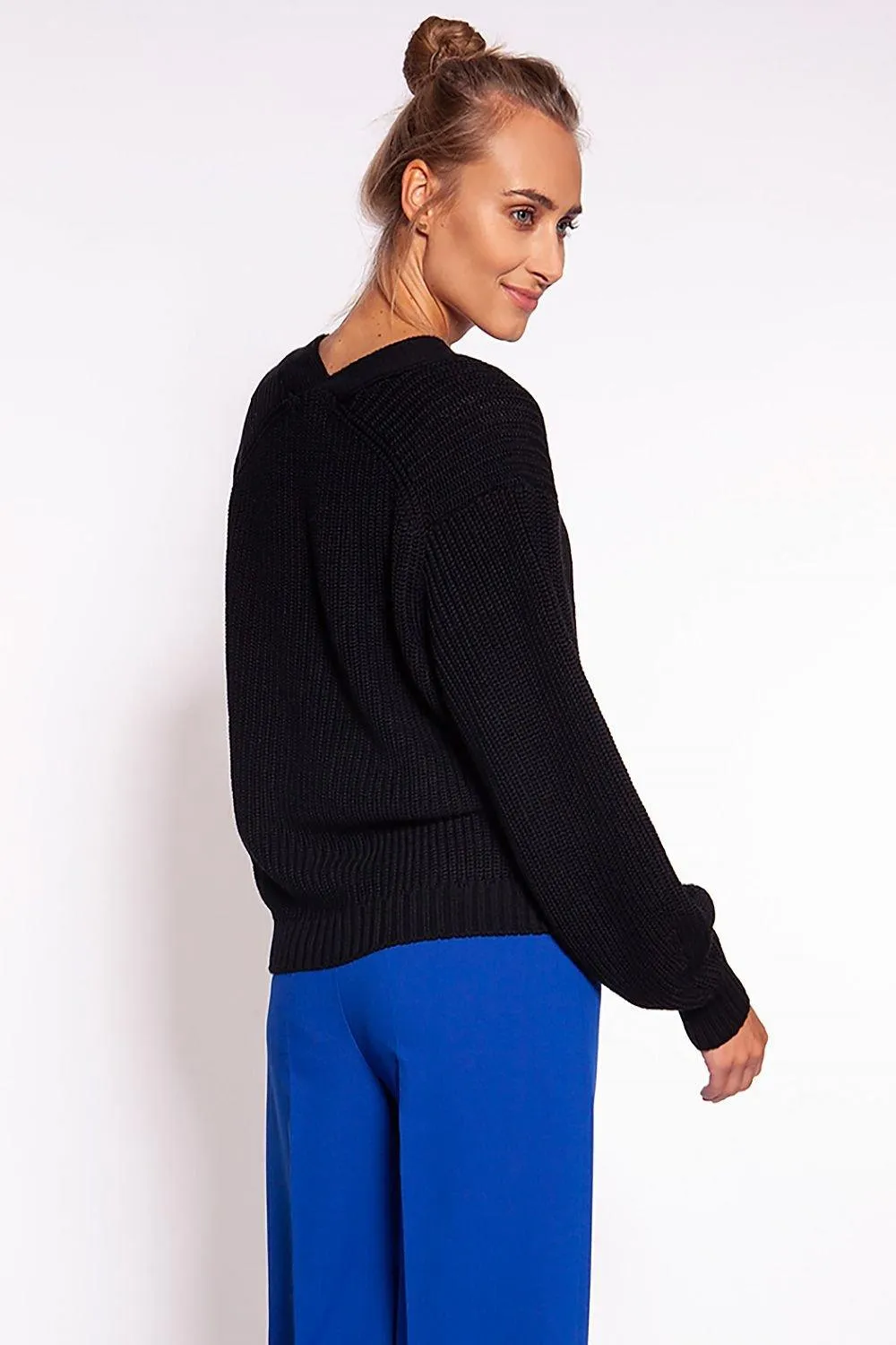 Elegant Comfort Ribbed Cardigan