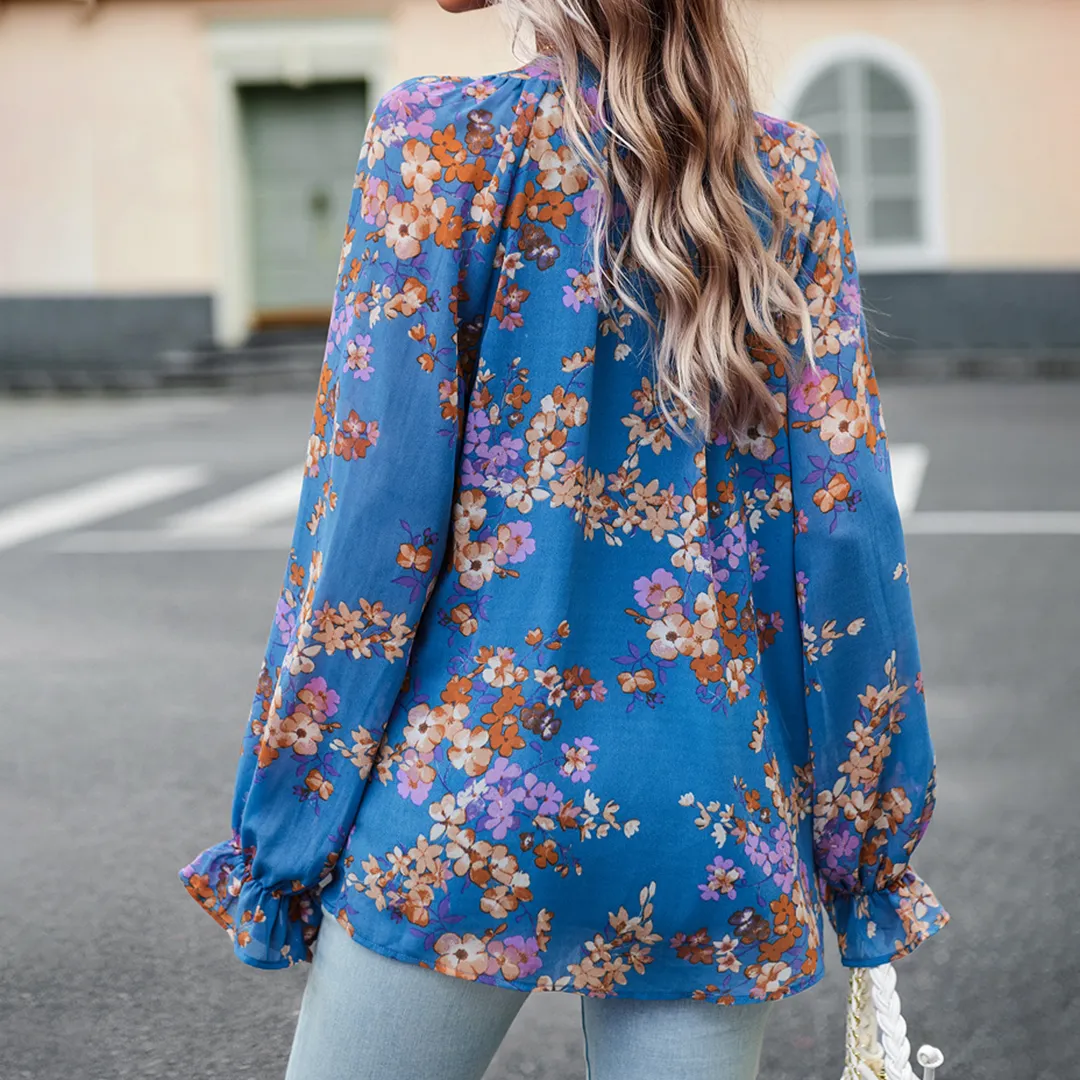 ELLIE - Modieuze bloemenblouse