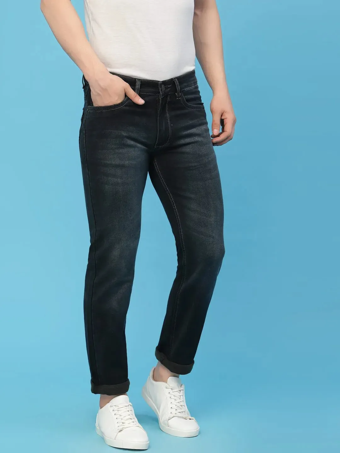 Flawless Men's Stretchable Denim