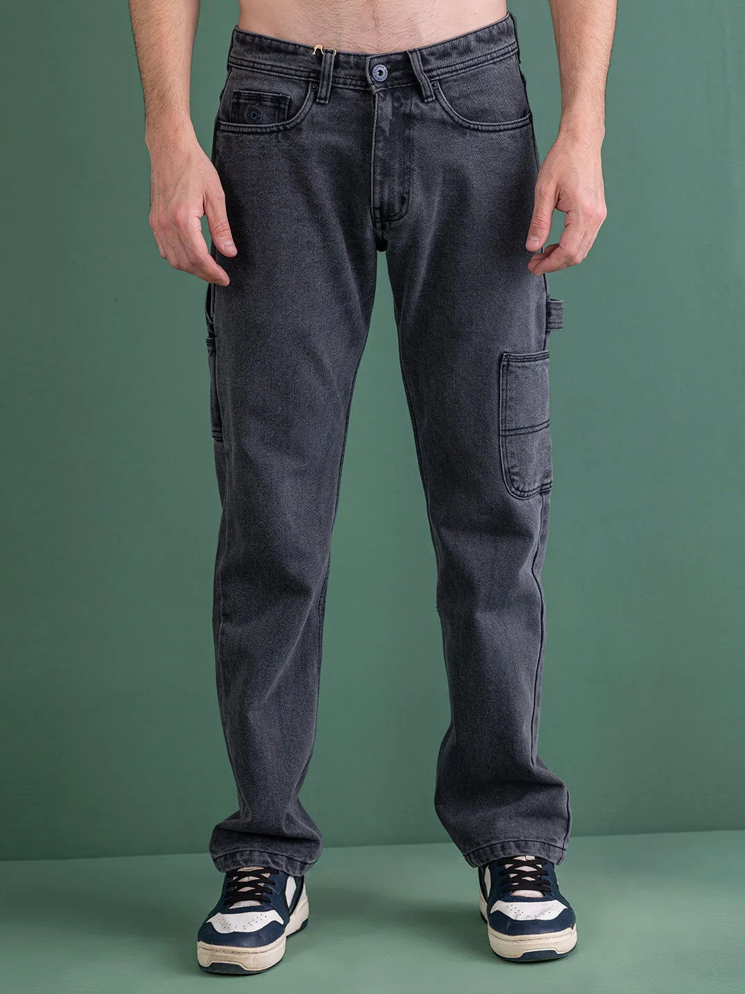 GREY CARPENTER JEANS