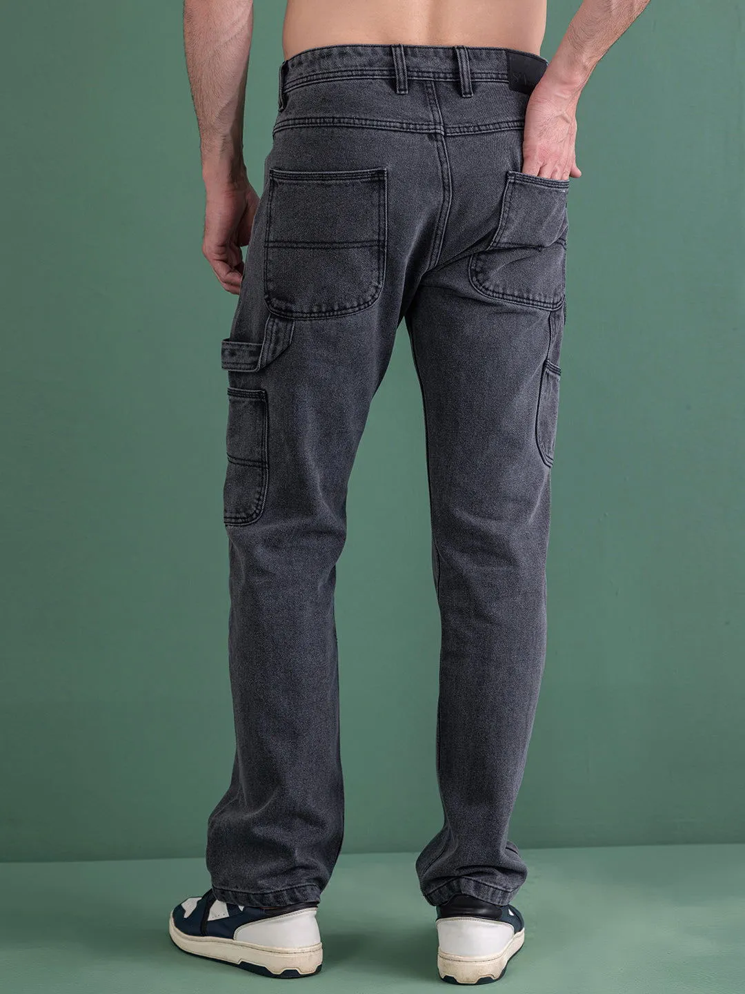 GREY CARPENTER JEANS