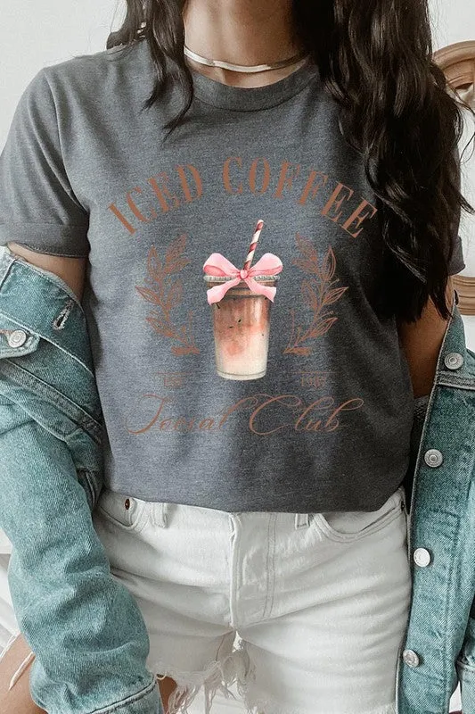 Iced Coffee Social Club Graphic T Shirt