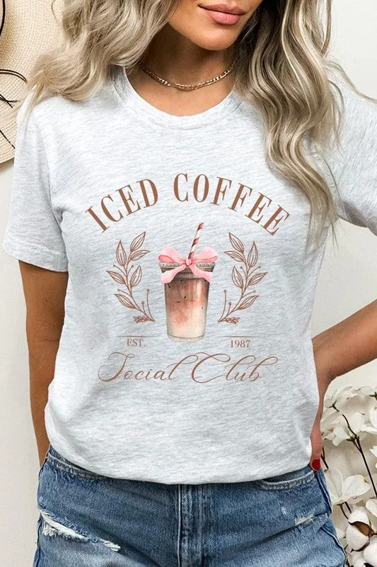 Iced Coffee Social Club Graphic T Shirt