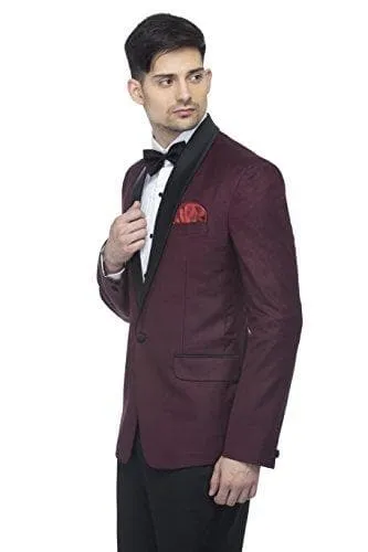 Italian Slim Fit Trendy Tuxedo Blazer