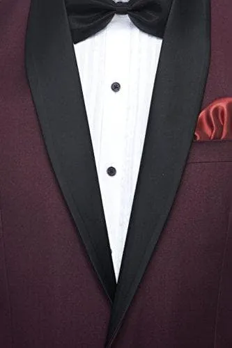 Italian Slim Fit Trendy Tuxedo Blazer