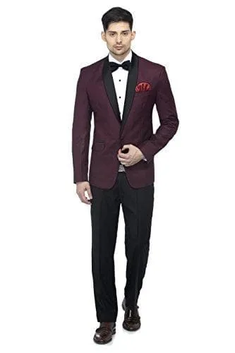 Italian Slim Fit Trendy Tuxedo Blazer