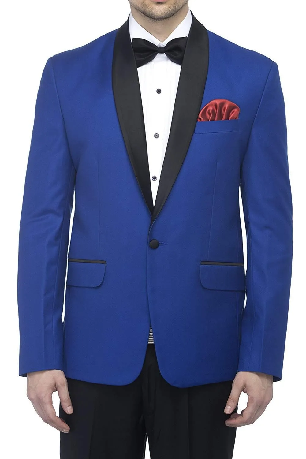 Italian Slim Fit Trendy Tuxedo Blazer