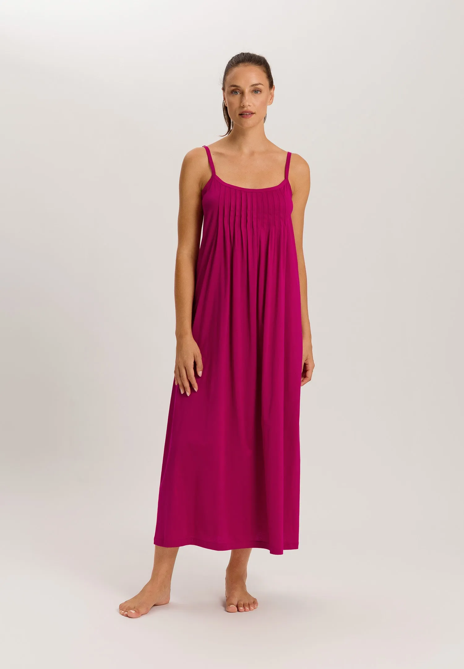 Juliet Pleated Cotton Chemise | Rose Pink 77748-2490