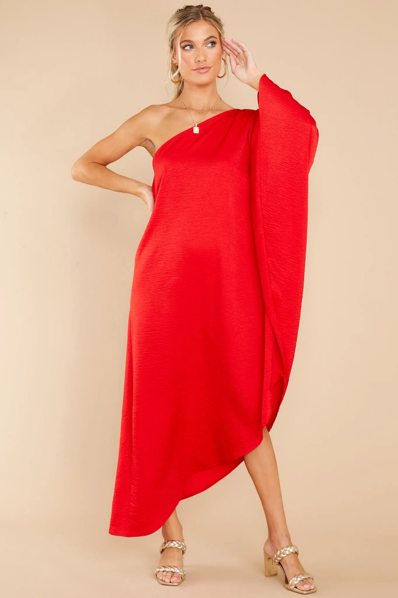 Like Royalty Red Maxi Dress