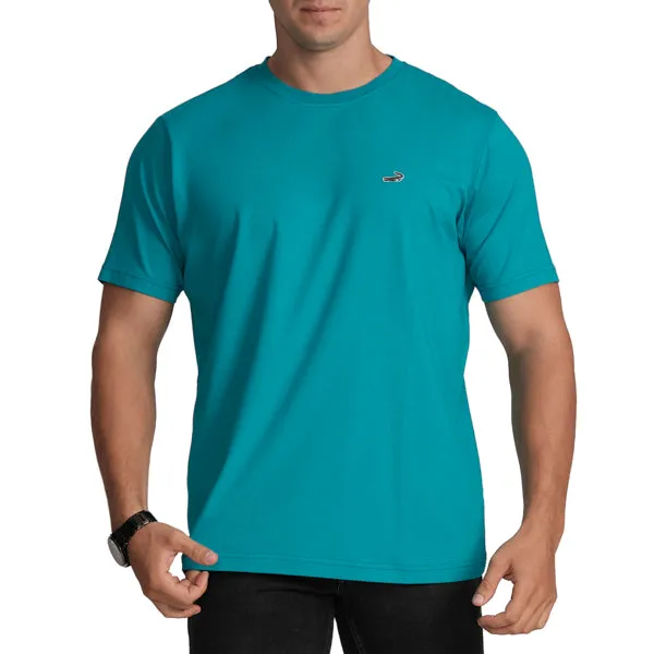 Men's Classic Fit Verve Tee-Lake Blue