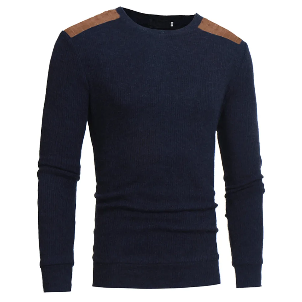 Men's Winter Casual Warm Knitted Pullover