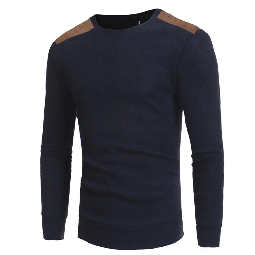 Men's Winter Casual Warm Knitted Pullover