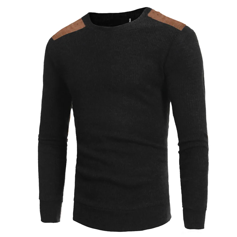 Men's Winter Casual Warm Knitted Pullover