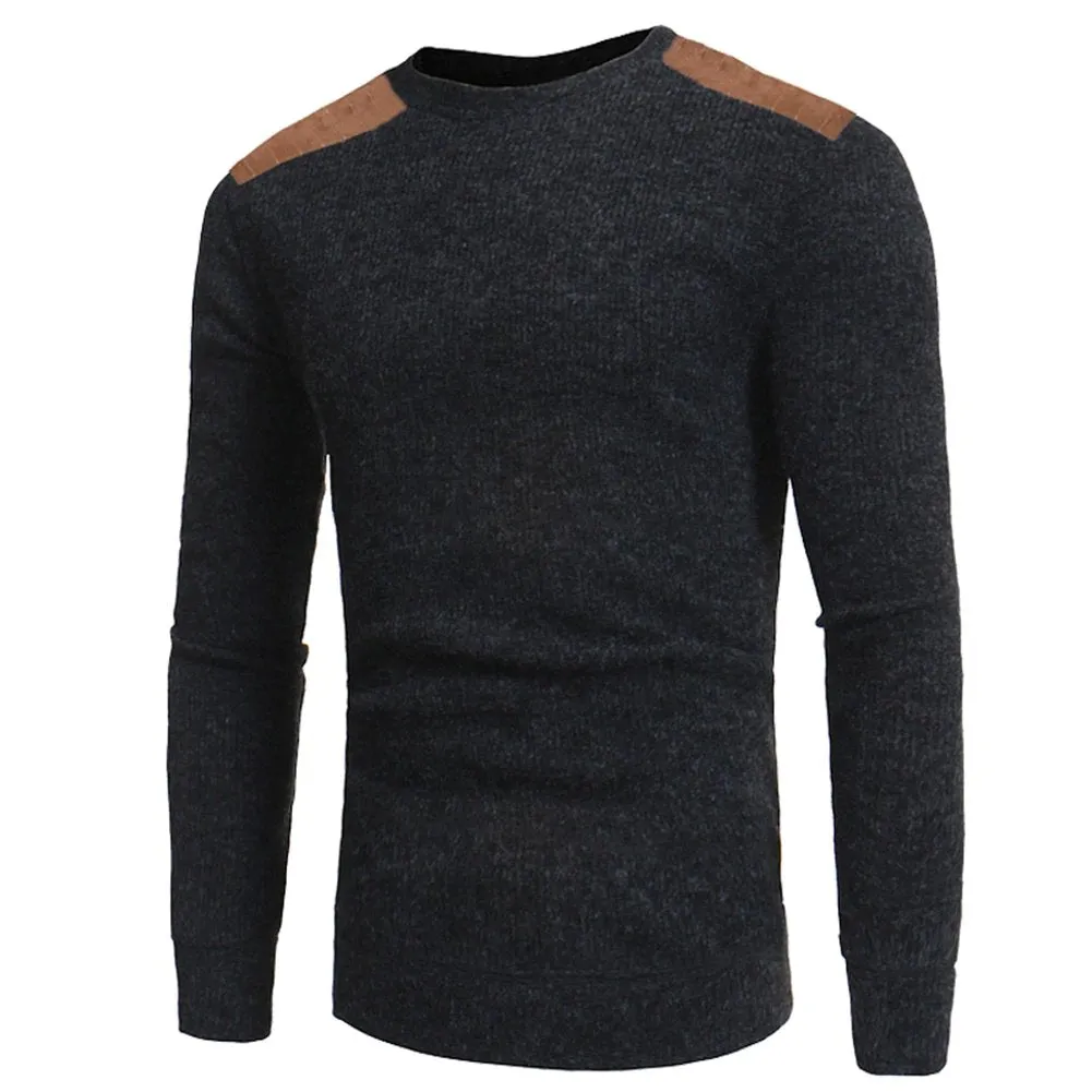 Men's Winter Casual Warm Knitted Pullover