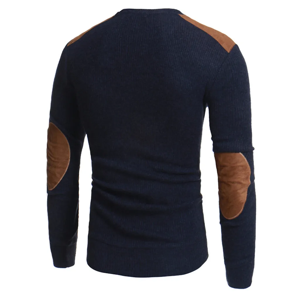 Men's Winter Casual Warm Knitted Pullover