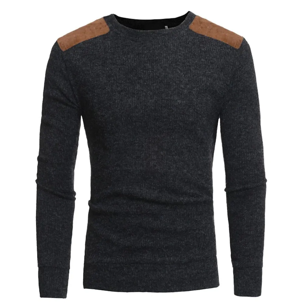 Men's Winter Casual Warm Knitted Pullover