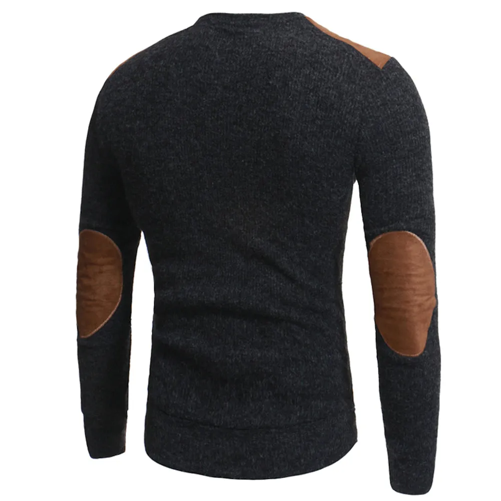 Men's Winter Casual Warm Knitted Pullover