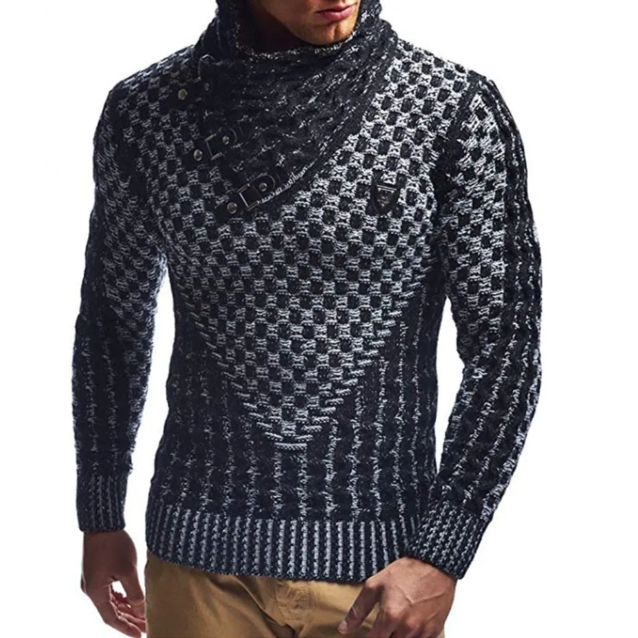 Men's Winter Casual Warm Turtleneck