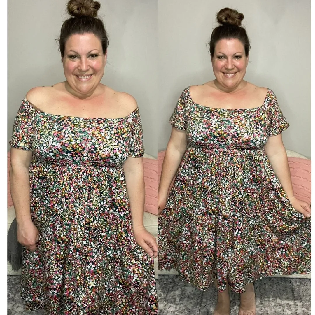 Mini Floral Amber Dress