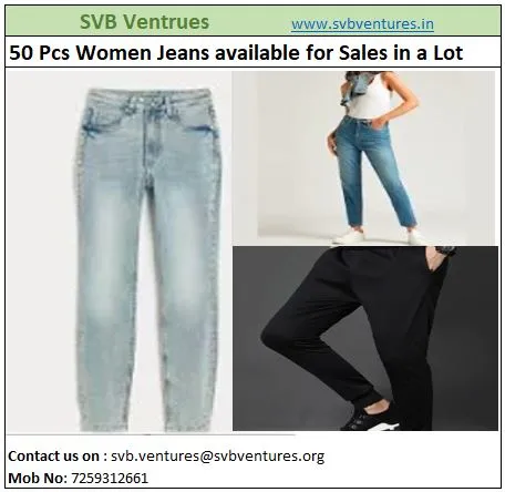 Stylish Premium Women’s Jeans in comfortable Denim shades