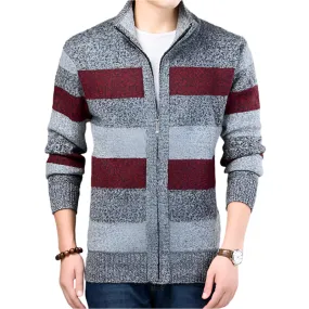 Thick Warm Knitted cardigan Sweater For Men