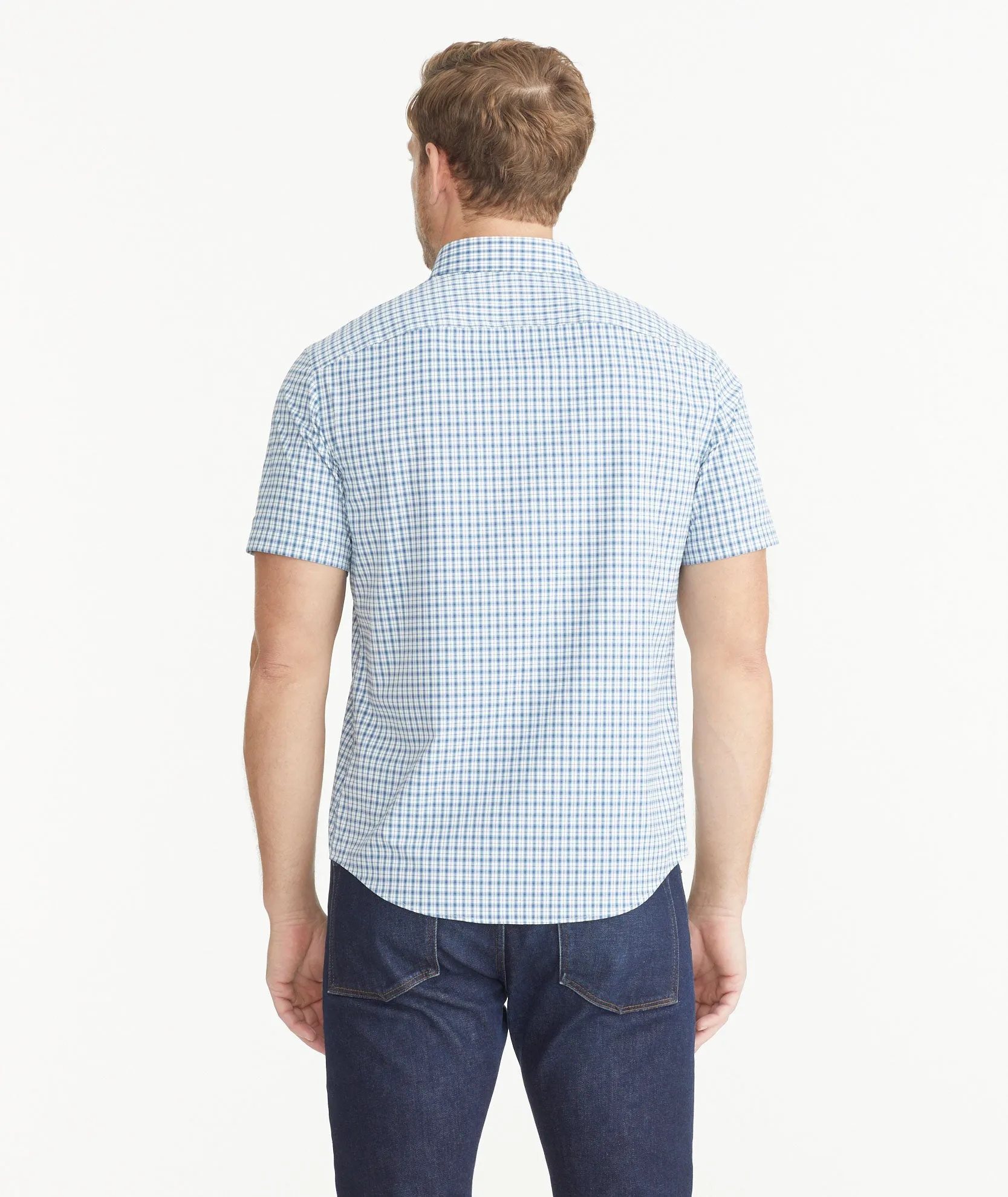 Wrinkle-Free Performance Short-Sleeve Matarazzo Shirt