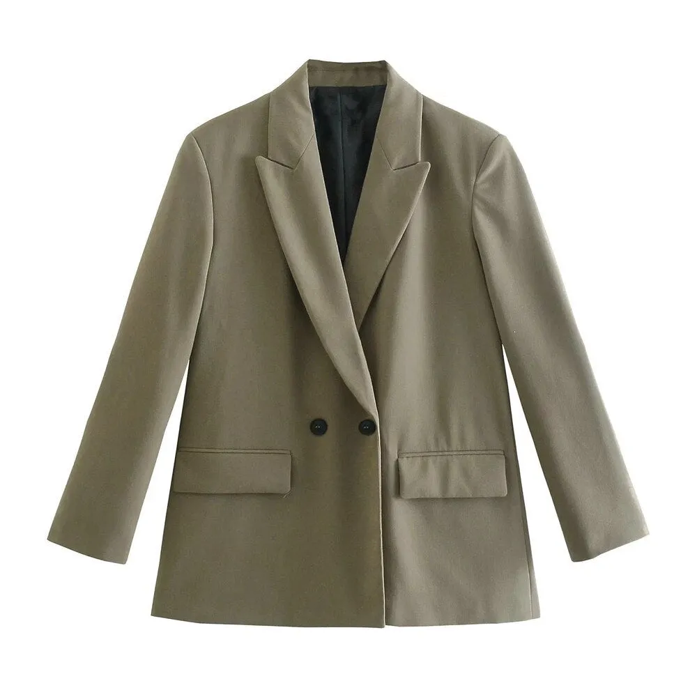 Ziza blazer | Comfortabele trendy lange blazer voor het najaar