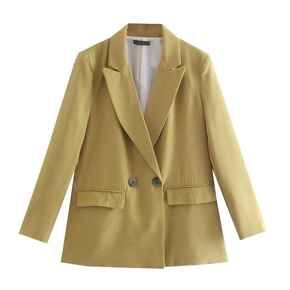 Ziza blazer | Comfortabele trendy lange blazer voor het najaar